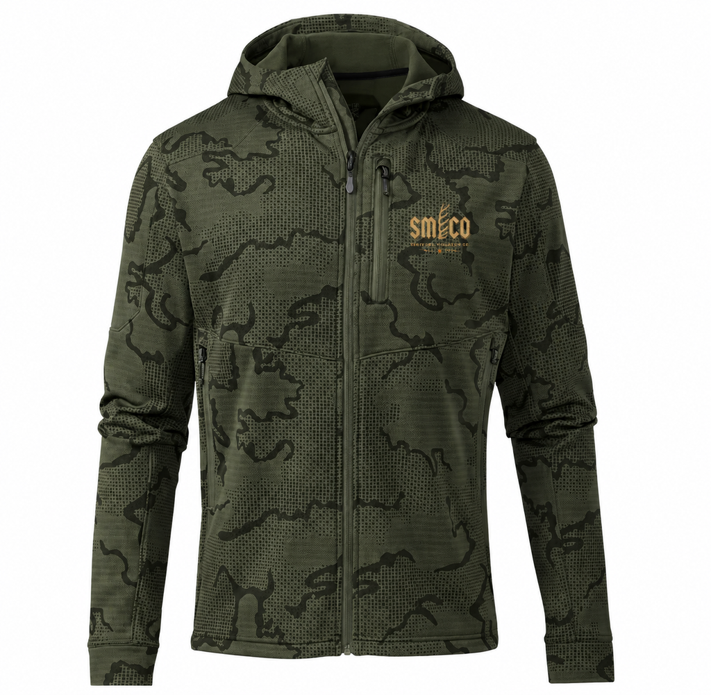 SMCO Softshell camo hoodie